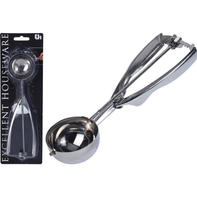 Excellent Houseware IJsboltang Oliebollenlepel RVS 5