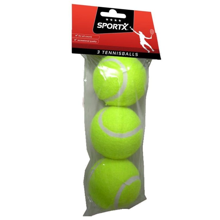 SportX Tennisballen 3 Stuks | Kopen bij Flickmyhouse