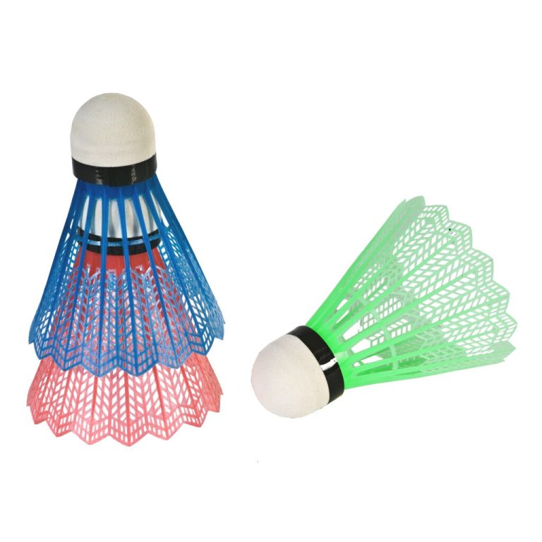 SportX Shuttles in Koker 3 Stuks Rood/Groen/Blauw | Kopen bij Flickmyhouse