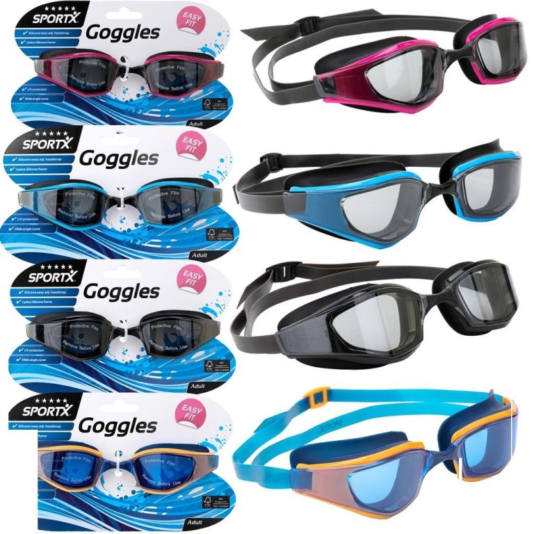 SportX Volwassenen Zwembril 5 Sterren Assorti | Kopen bij Flickmyhouse