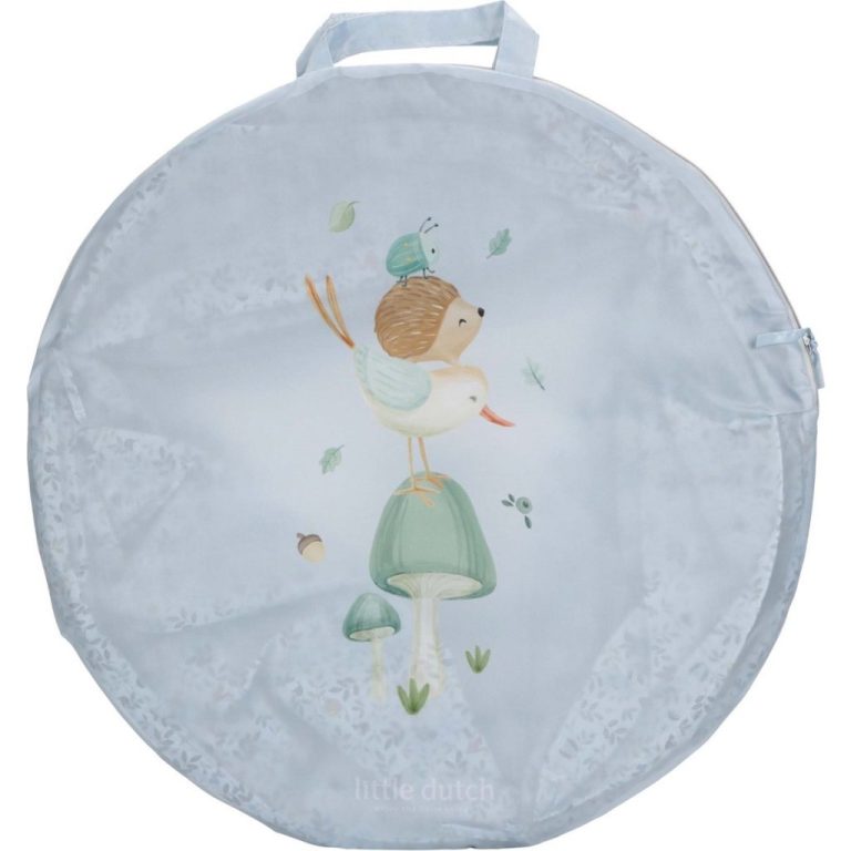 Little Dutch Forest Friends Kruiptunnel 180x46 cm Blauw | Kopen bij Flickmyhouse