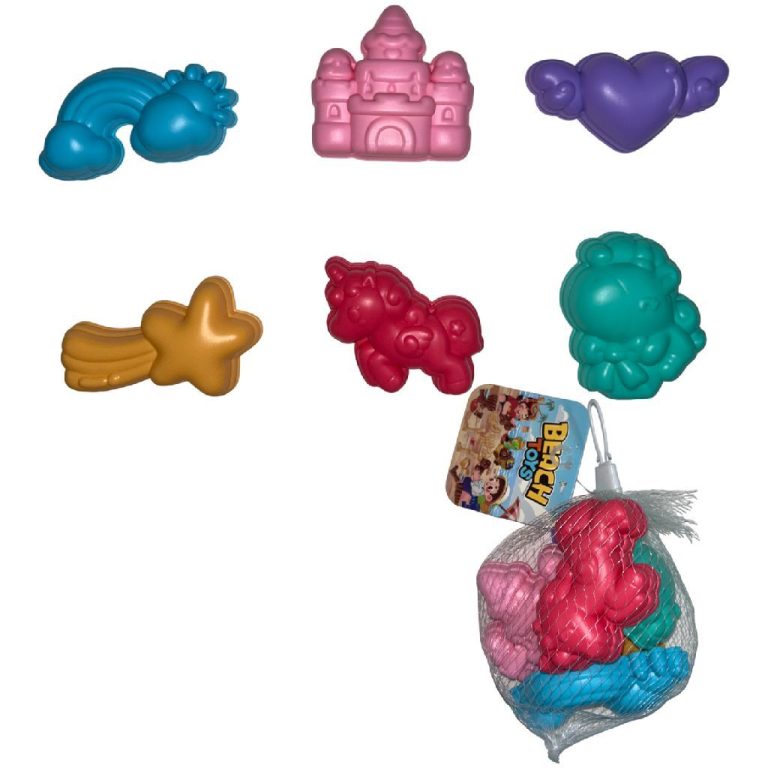 Summertime Zandvormpjes Unicorn 6 Stuks | Kopen bij Flickmyhouse