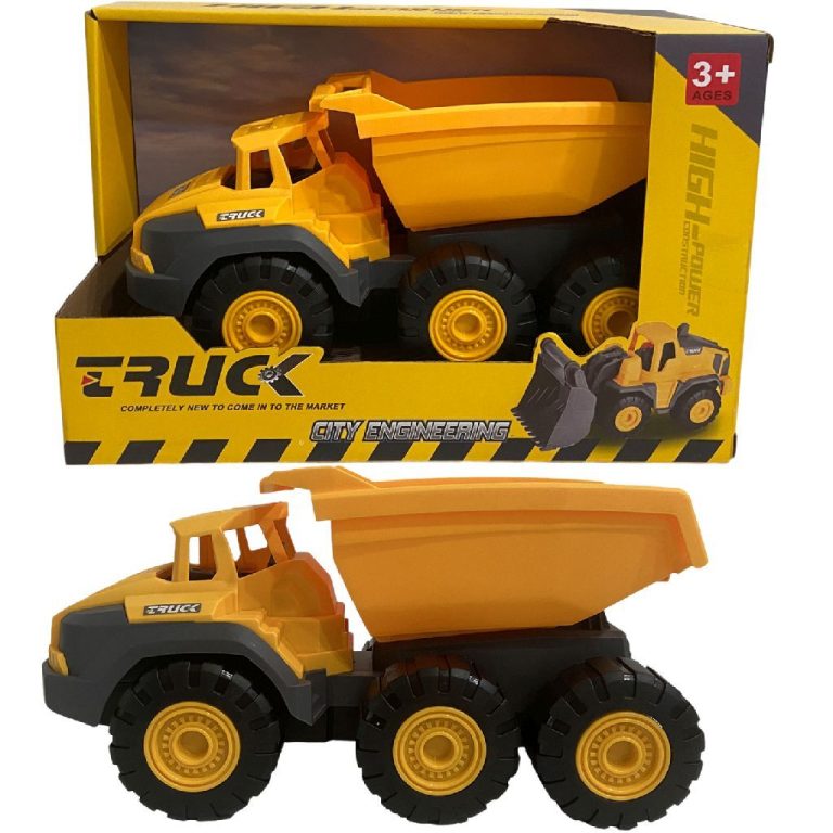 Summertime Kiepwagen 25 cm Geel/Zwart | Kopen bij Flickmyhouse