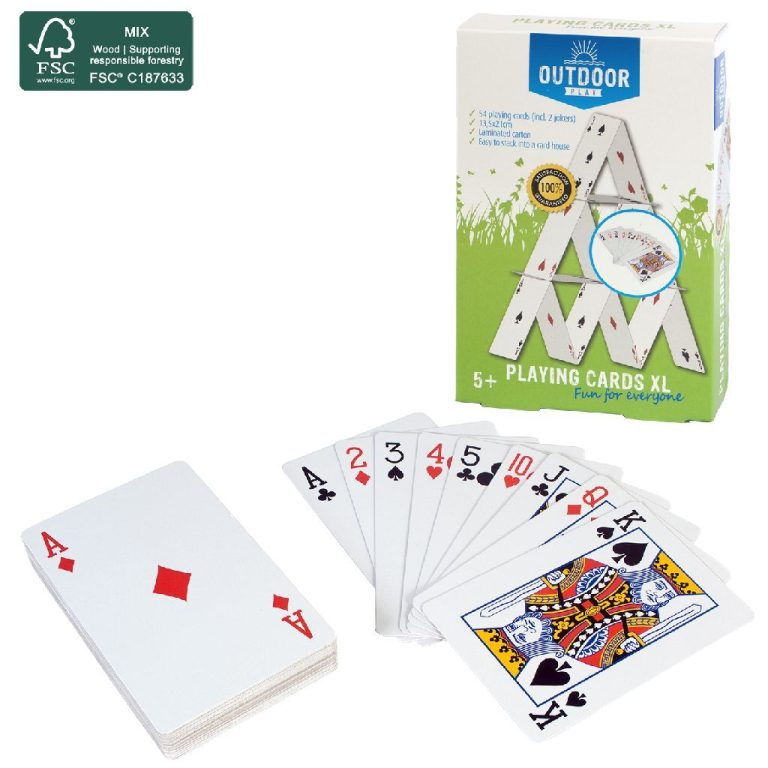 Outdoor Play Groot Kaartspel | Kopen bij Flickmyhouse
