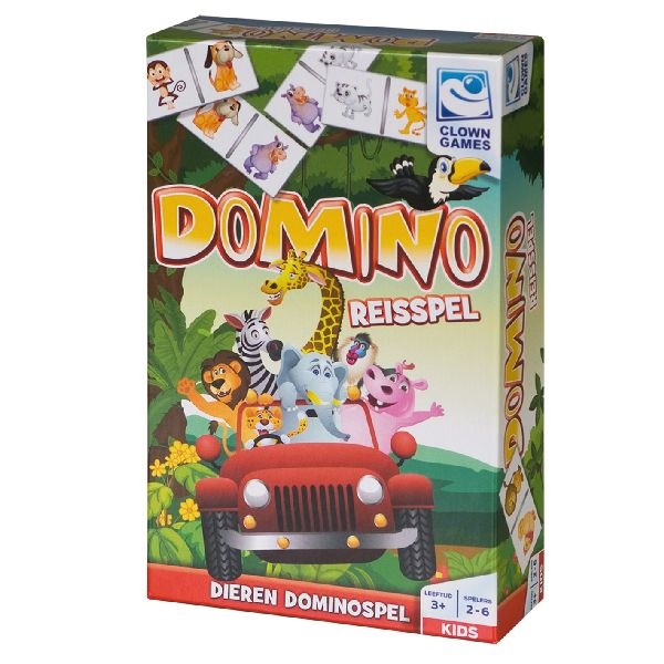 Clown Games Domino Reisspel | Kopen bij Flickmyhouse