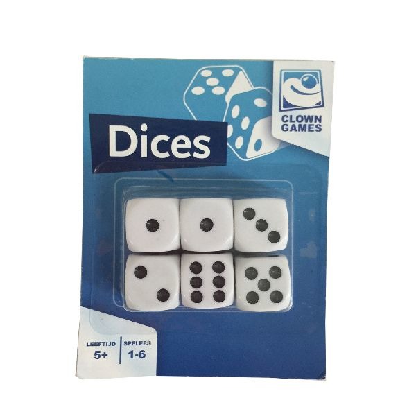 Clown Games Clown 6 Dobbelstenen | Kopen bij Flickmyhouse