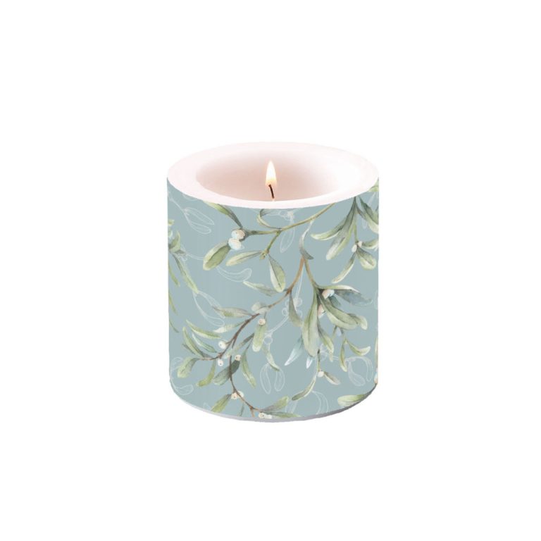 Ambiente Stomkaars Mistletoe All Over 7.5x8 cm Groen | Kopen bij Flickmyhouse