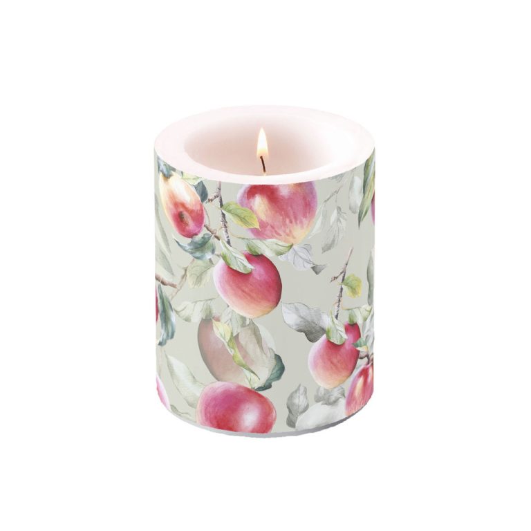 Ambiente Fresh Apples Stompkaars 75 Branduren 10x12 cm | Kopen bij Flickmyhouse