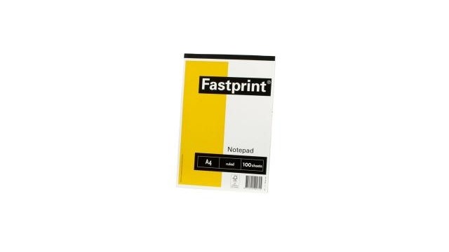 Fastprint Schrijfblok A4 100vel/70gram | Kopen bij Flickmyhouse