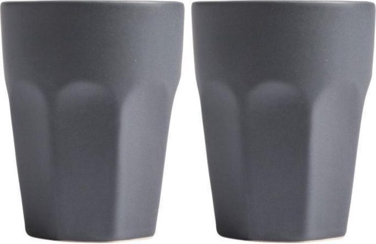 Gusta S/2 Mok 220ml Blauw Cappucino | Kopen bij Flickmyhouse