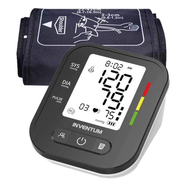 Inventum BDA435 Bloeddrukmeter Bovenarm Zwart/Wit | Kopen bij Flickmyhouse