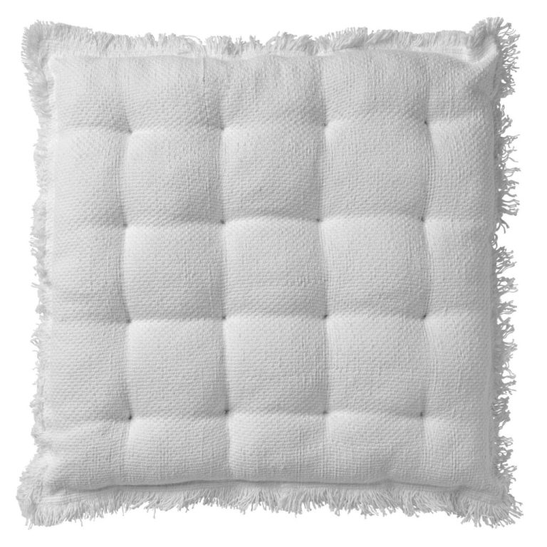 Dutch Decor Burto Stoelkussen 40x40 Cm Snow White | Kopen bij Flickmyhouse