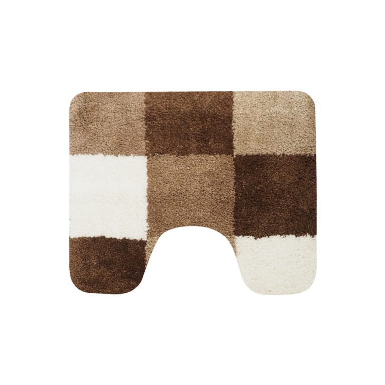 Dutch House Toiletmat Brest 60x50 cm Bruin | Kopen bij Flickmyhouse