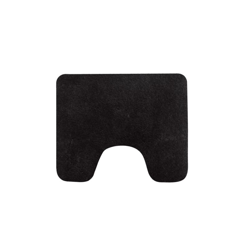 Dutch House Toiletmat Caen 60x50 cm Zwart | Kopen bij Flickmyhouse