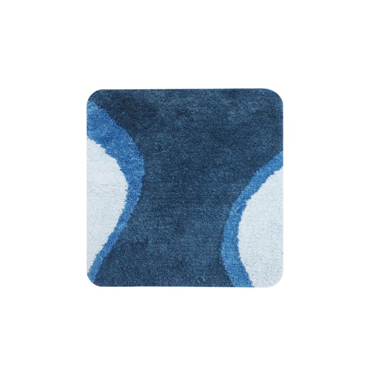 Dutch House Bidetmat Metz 60x60 cm Blauw | Kopen bij Flickmyhouse