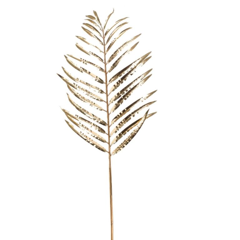 Kunstbloem Palmblad Goud 85 cm | Kopen bij Flickmyhouse