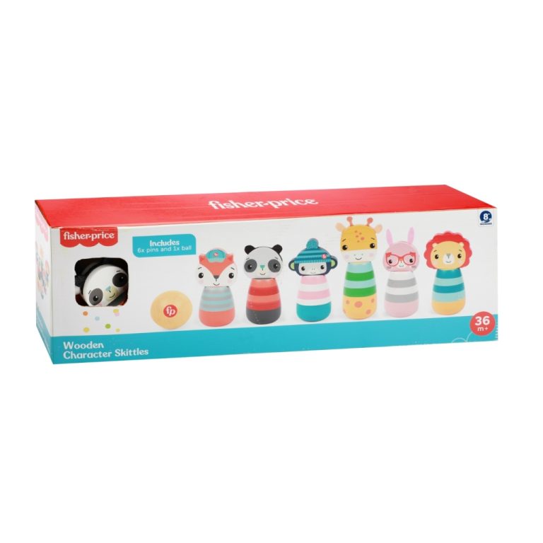 Fisher Price Houten Kegelspel Dieren | Kopen bij Flickmyhouse