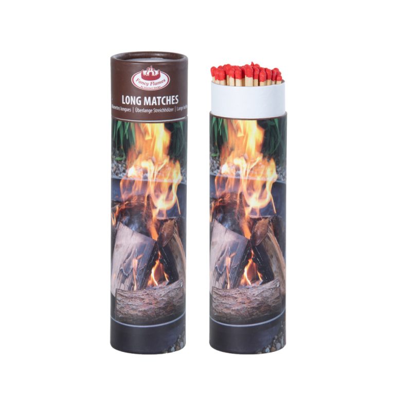 Esschert Design Fancy Flames Lange Lucifers in Koker | Kopen bij Flickmyhouse