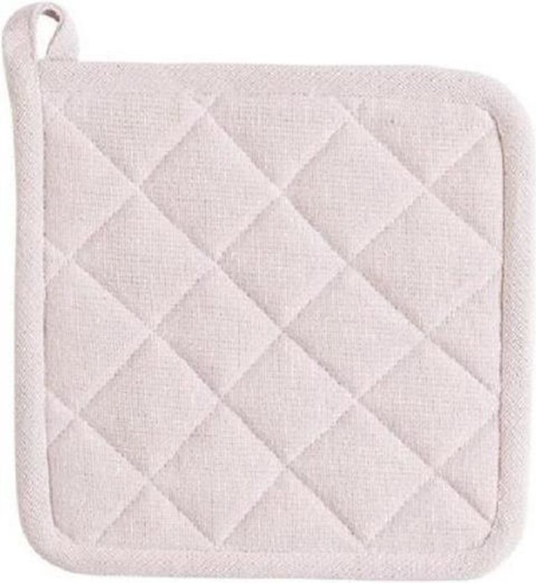 Linen & More 2 stuks Pannenlappen soft pink | Kopen bij Flickmyhouse