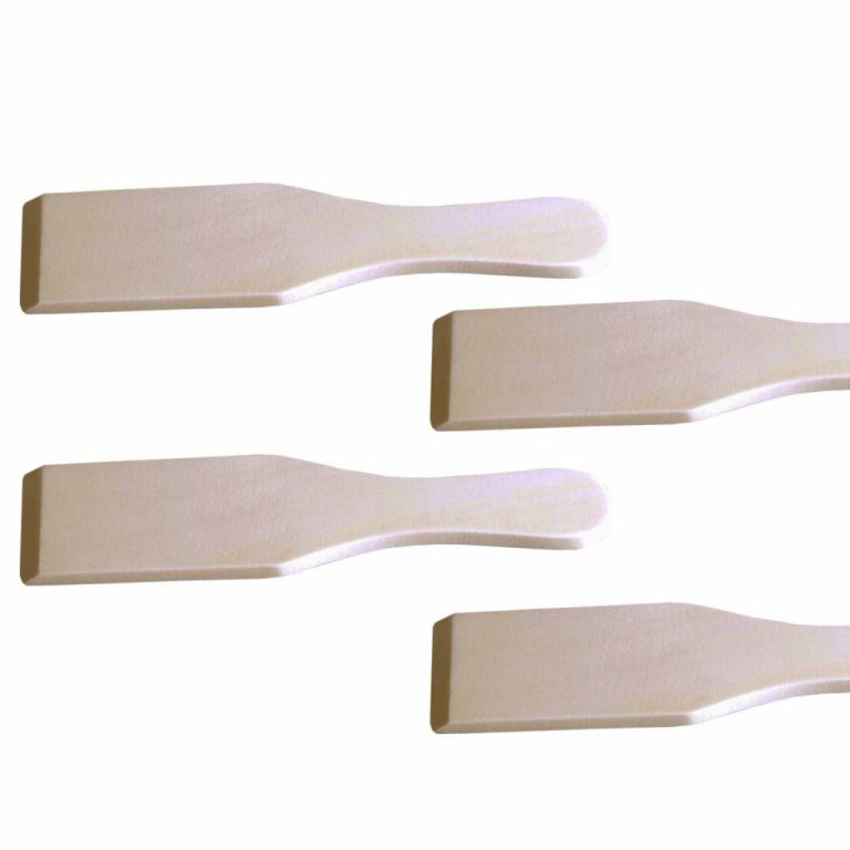 Houten Gourmetspatels 4 Stuks | Kopen bij Flickmyhouse