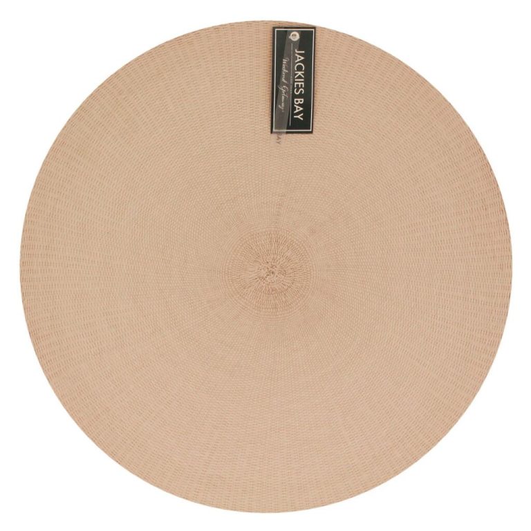 Jackies Bay Placemat 38 Rond Roze | Kopen bij Flickmyhouse