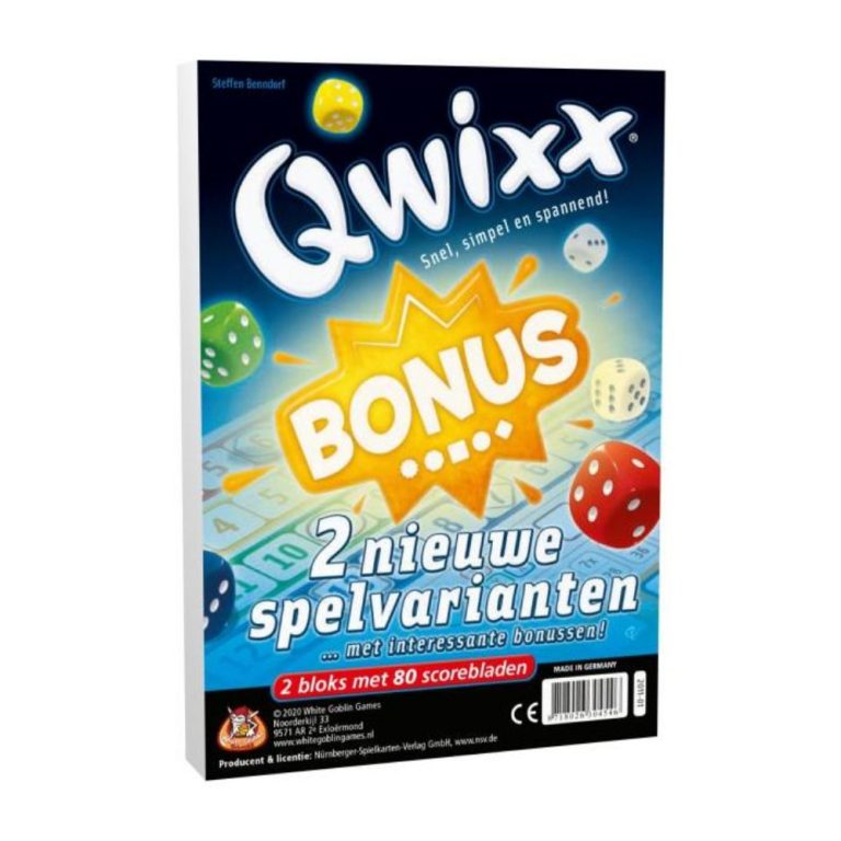 Qwixx Bonus | Kopen bij Flickmyhouse