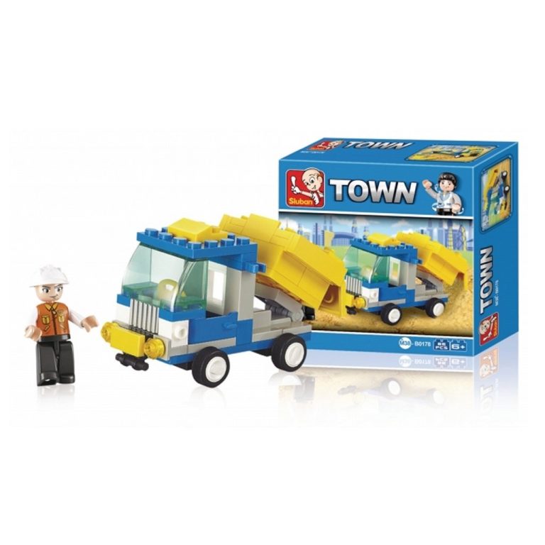 Sluban Town M38-B0178 Dump Truck 65-delig | Kopen bij Flickmyhouse