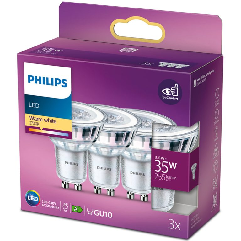 Philips Led Cl Ww 36d Nd 35w Gu10 | Kopen bij Flickmyhouse