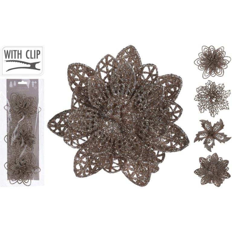 Bloemversiering Clip 10cm 3st | Kopen bij Flickmyhouse