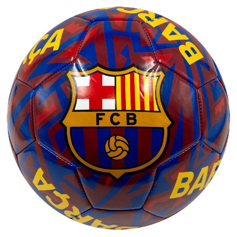 Voetbal FC Barcelona Tech Square Maat 5 Blauw/Rood | Kopen bij Flickmyhouse