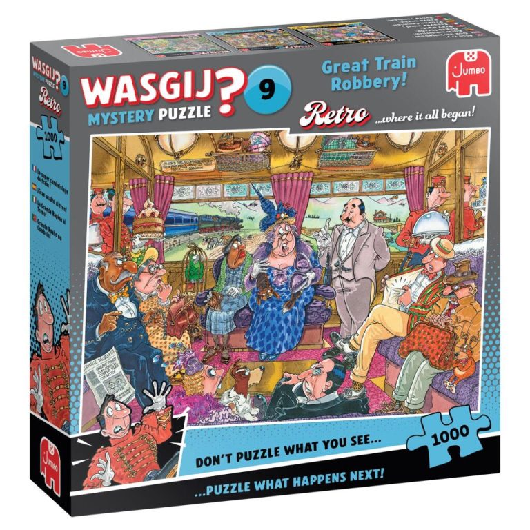 Jumbo Wasgij Puzzel Retro de Grote Treinroof 1000 Stukjes | Kopen bij Flickmyhouse
