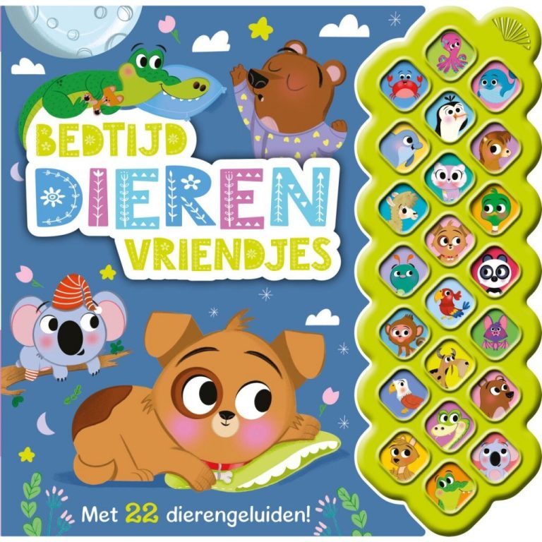 Geluidenboek Bedtijd Dierenvriendjes | Kopen bij Flickmyhouse