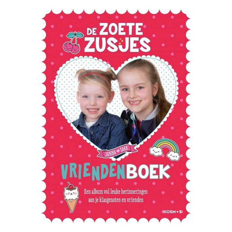 Zoete Zusjes Vriendenboek | Kopen bij Flickmyhouse