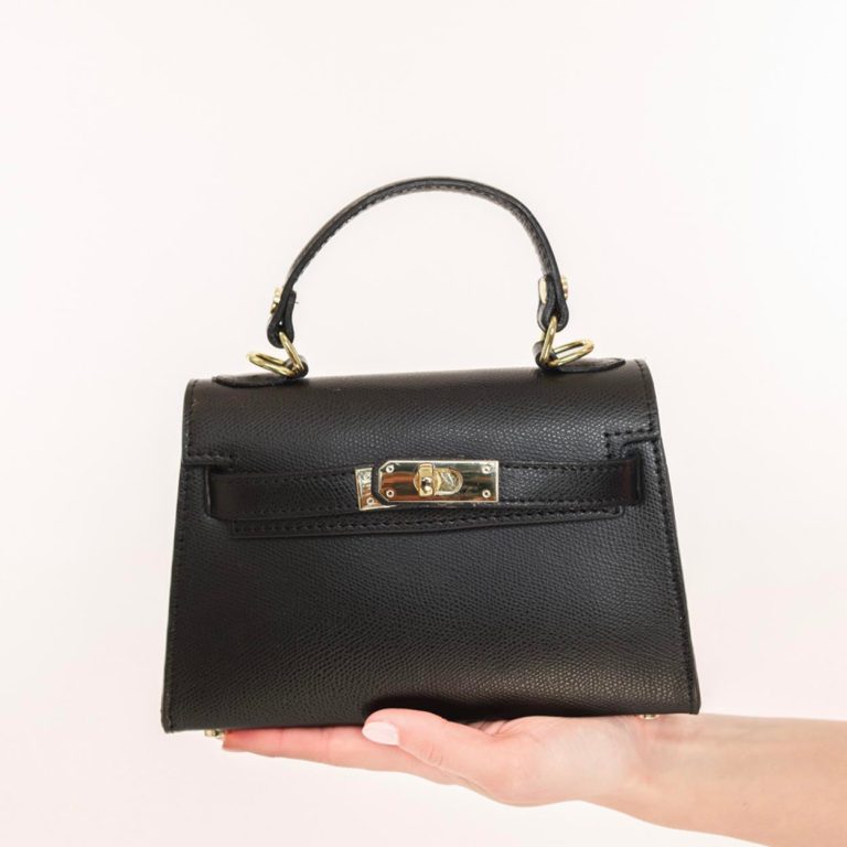 Zwarte Gouden Details - Tas | Olivia & Kate