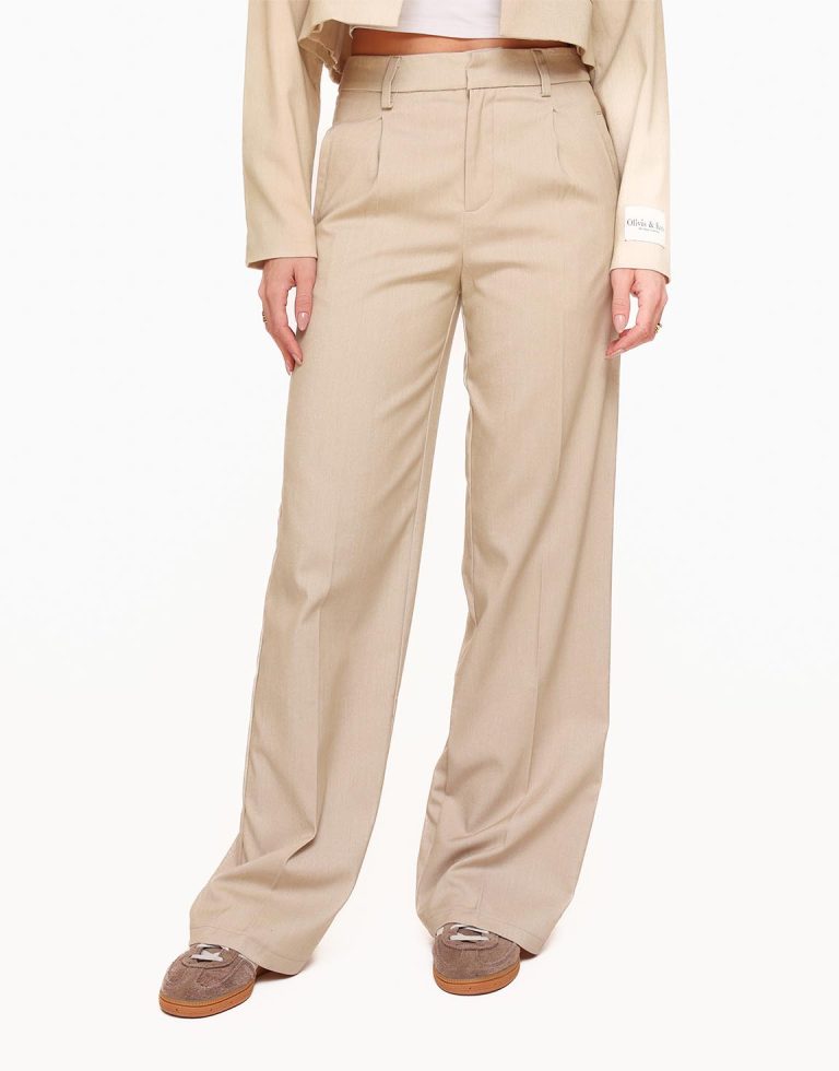 Beige STUDIO - Pantalon | Olivia & Kate