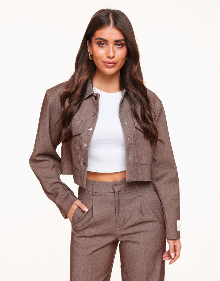 Bruine STUDIO Cropped - Jasje | Olivia & Kate