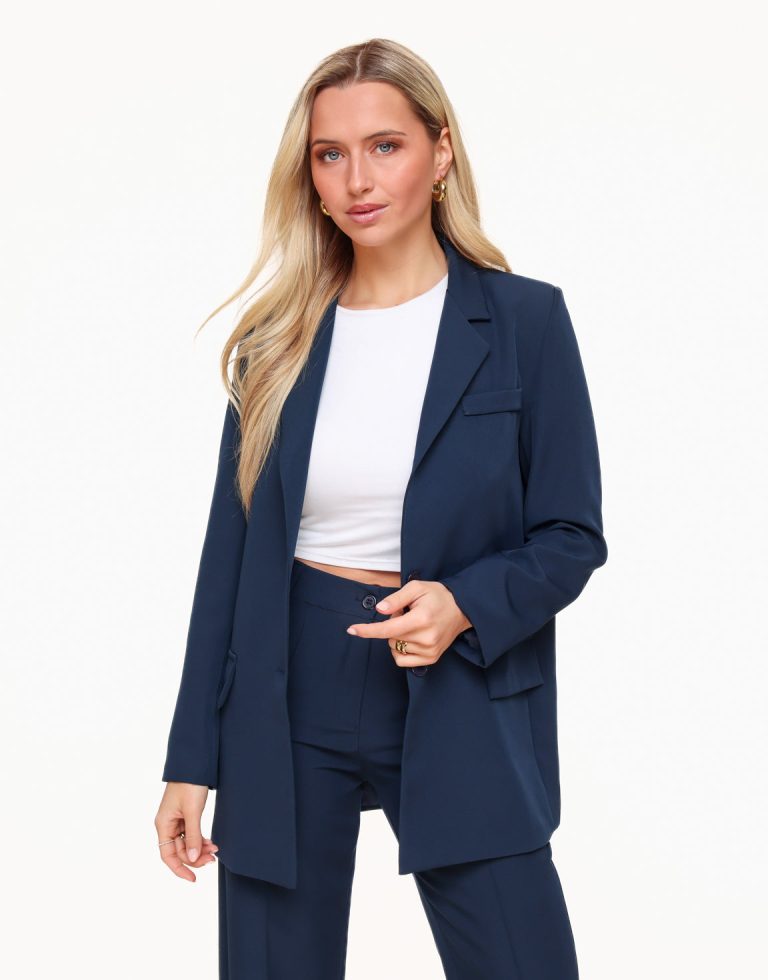 Navy Basic - Blazer | Olivia & Kate