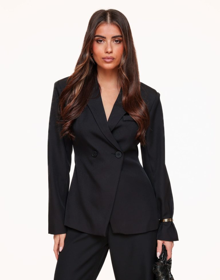 Zwarte Classic Getailleerde - Blazer | Olivia & Kate