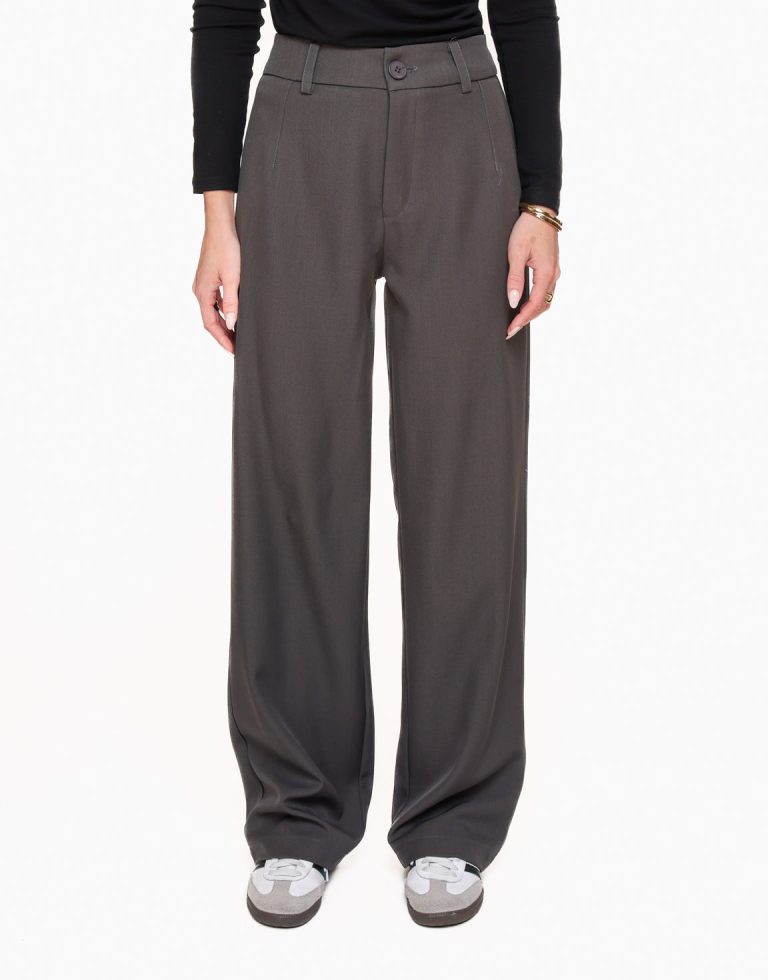 Donkergrijze Classic - Pantalon | Olivia & Kate