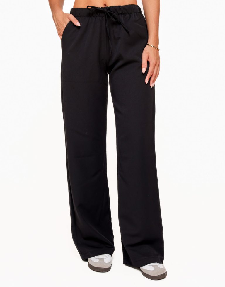 Zwarte Losse - Broek | Olivia & Kate