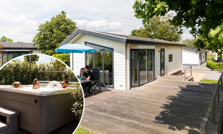 Mooi 5 persoons chalet met bubbelbad op vakantiepark Het Esmeer
