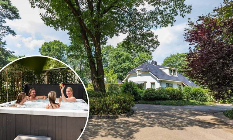 Luxe 8 persoons villa met een bubbelbad op de Veluwe