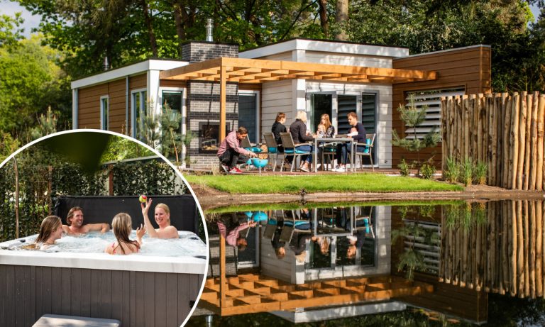 Luxe 4 persoons vakantiehuis met bubbelbad op de Veluwe