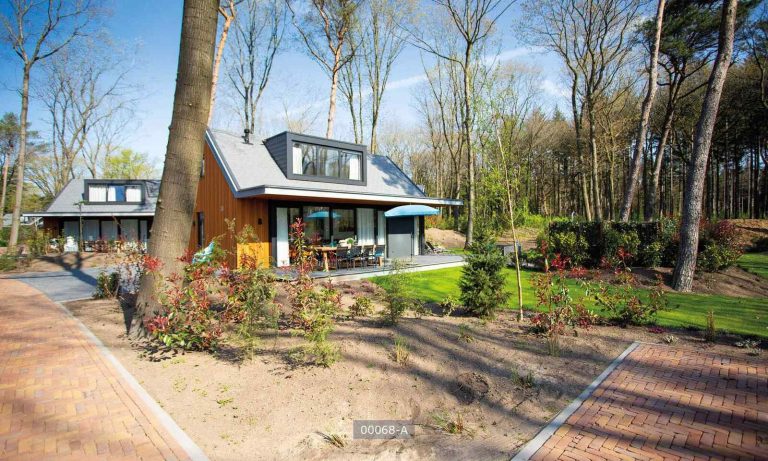 Modern ingerichte villa voor 7 personen op een vakantiepark
