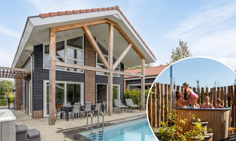 Luxe 10 persoons groepsaccommodatie met hottub en privé zwembad in Lichtenvoorde