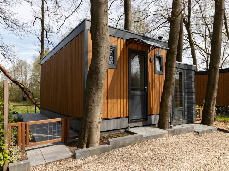 Knus 2 persoons Tiny House met bubbelbad op de Veluwe nabij Uddel
