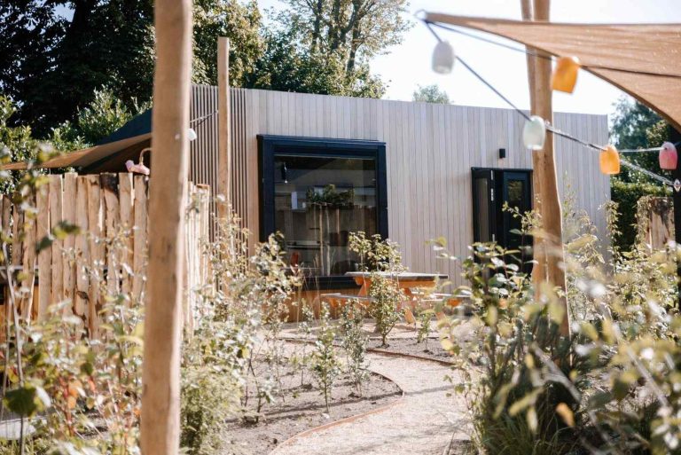 Luxe Wellness huisje voor 2 personen op Landgoed de IJsvogel in Voorthuizen