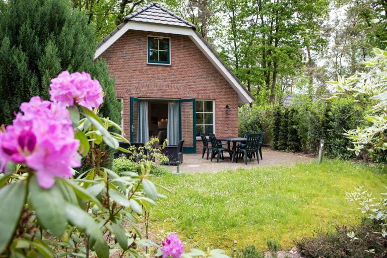 Comfortabel 6-persoons vakantiehuis met ruim terras op een vakantiepark in Drenthe