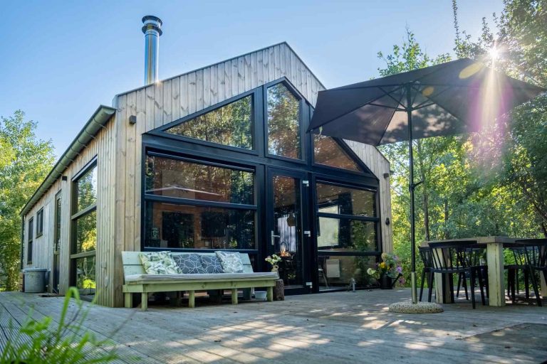 8 persoons vakantiehuis met houtkachel in Pean-buiten