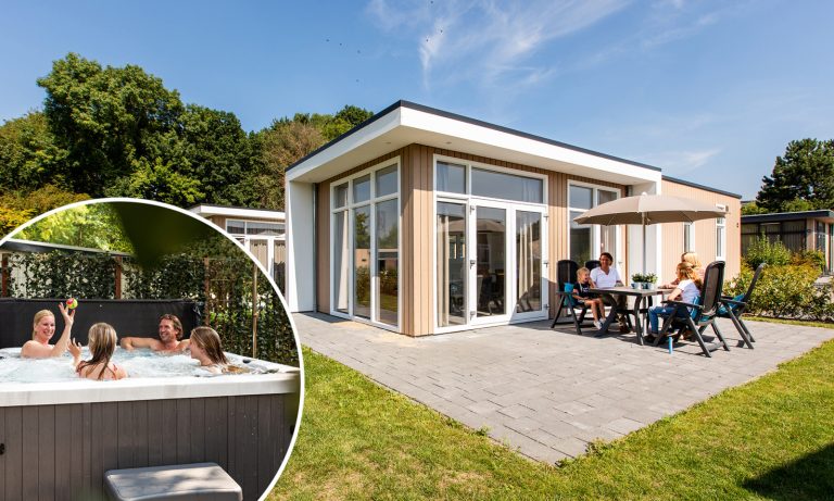 Gezellig 5 persoons vakantiehuis met bubbelbad op vakantiepark Résidence Valkenburg
